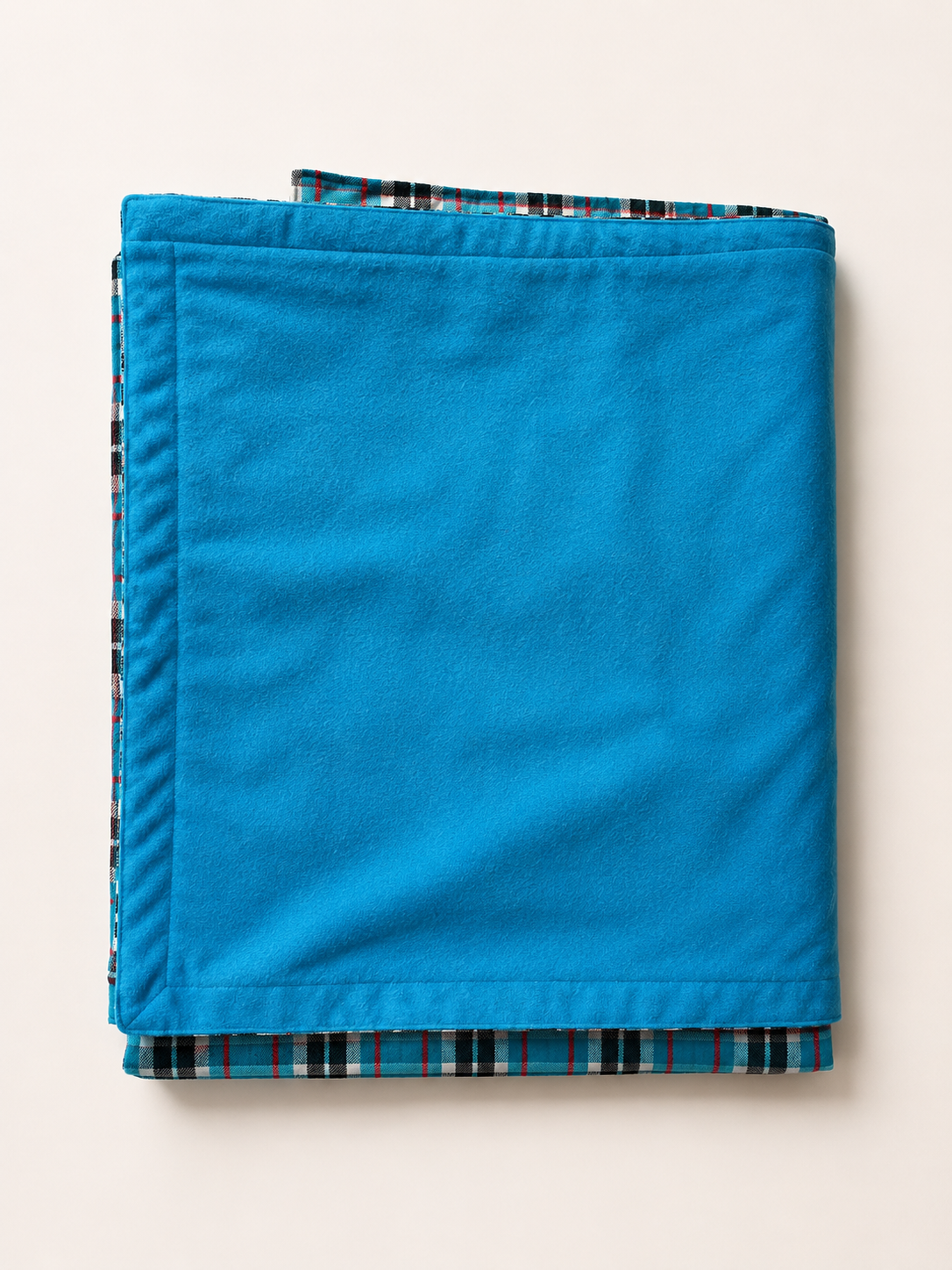 Blue masai blanket