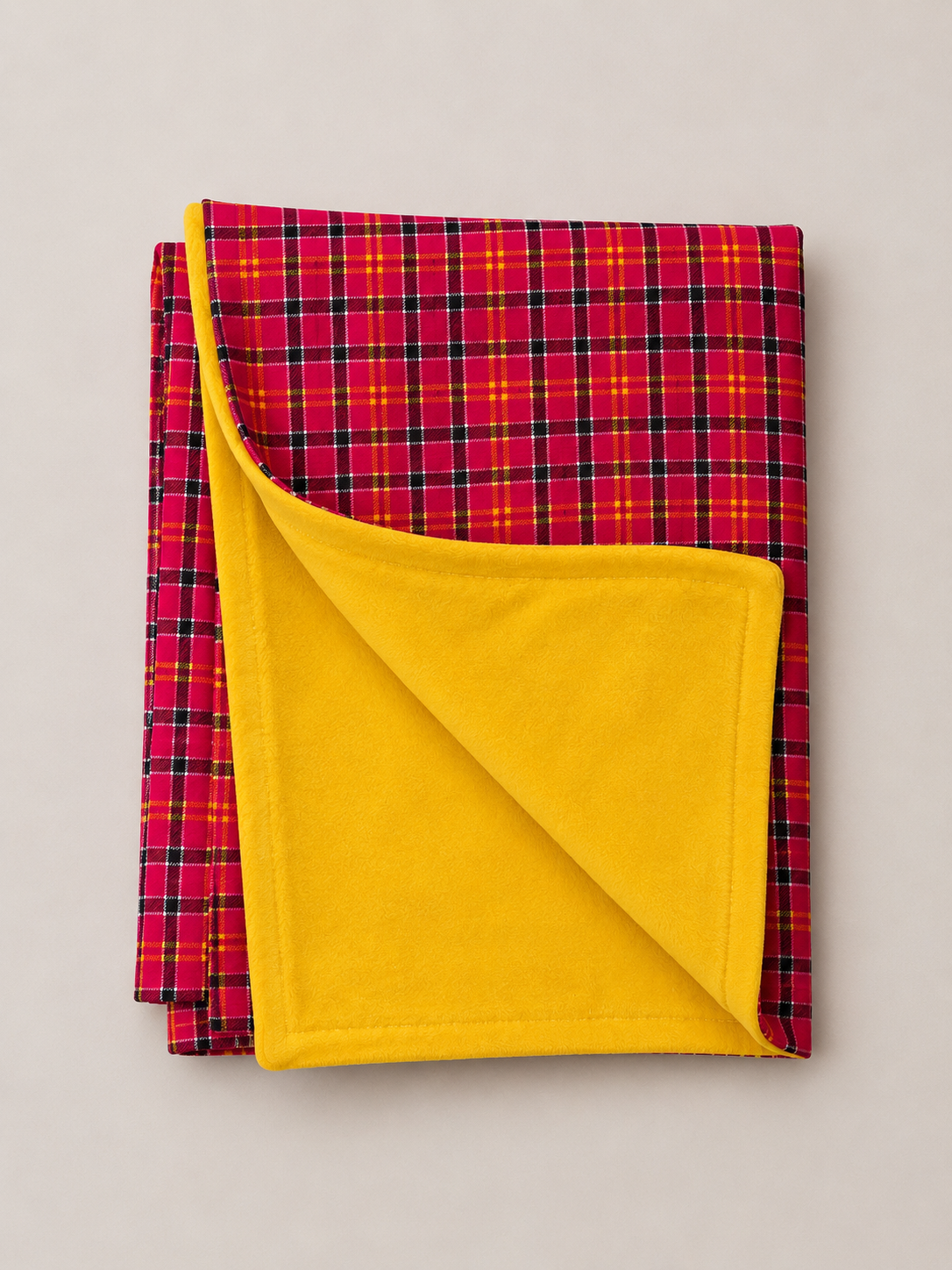 Yellow masai blanket